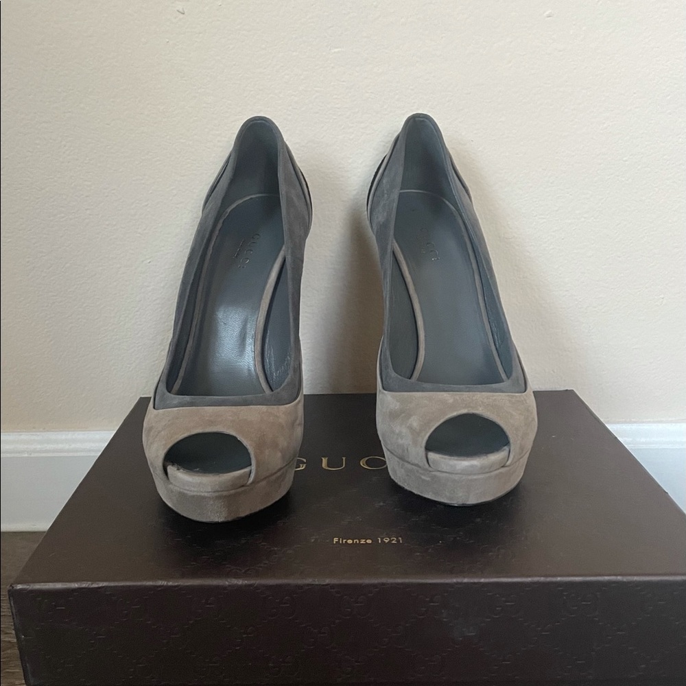 Gucci Platform High Heel!! Open Toe!!!